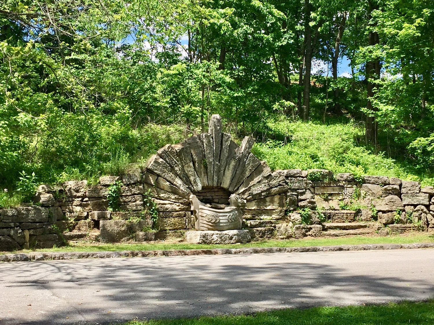 Fountain at Cherokee Park